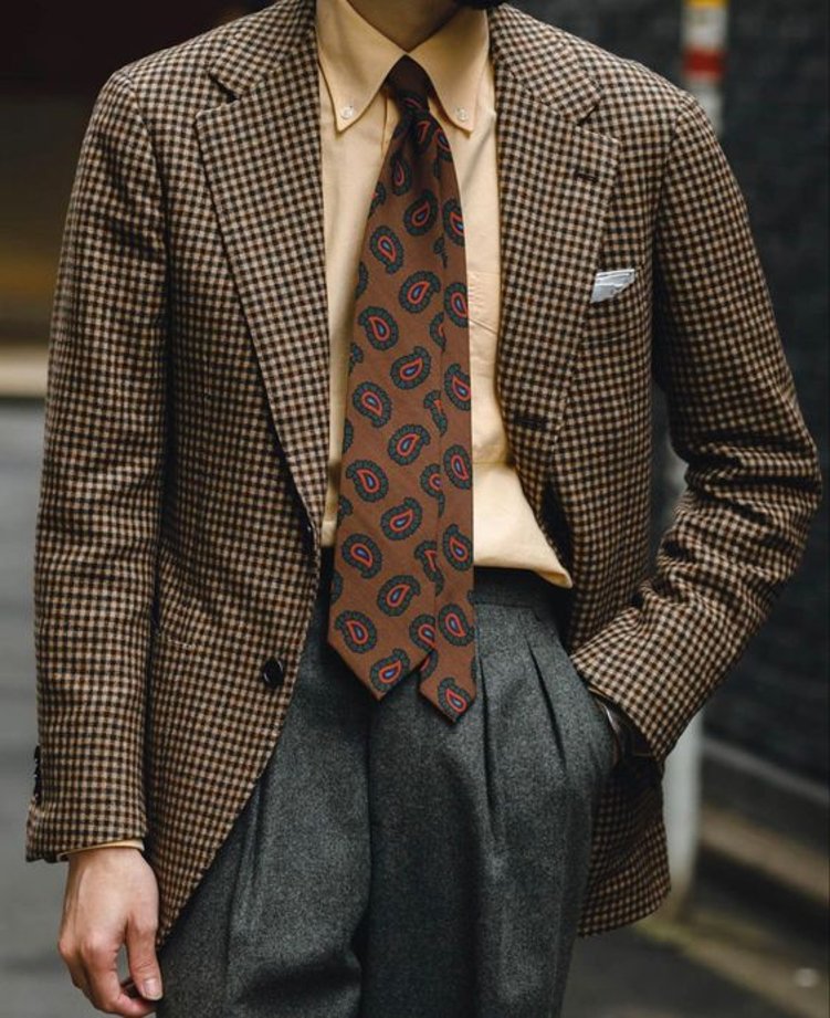 Tailored sport coat — lapel detail